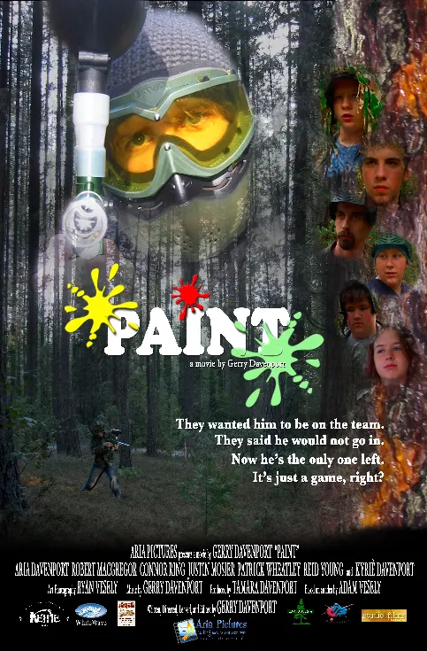Paint movie poster by Gerald Martin Davenport.